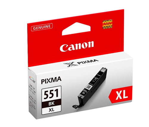 ראש דיו שחור מקורי Canon CLI-551BK XL