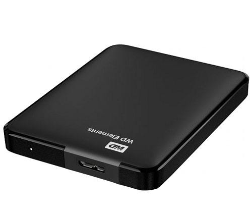 דיסק קשיח חיצוני נייד Western Digital Elements Portable WDBUZG5000ABK 500GB