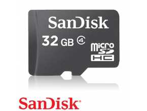 כרטיס זכרון SanDisk Micro SDHC 32GB SDSDQM-032G