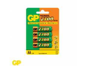 סוללות GP AA RECHARGEABLE  4 pack
