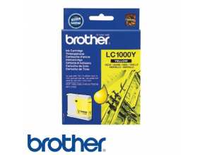 ראש דיו מקורי Brother LC-1000Y