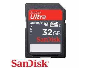כרטיס זכרון Sandisk Ultra SDHC 32GB SDSDU-032G