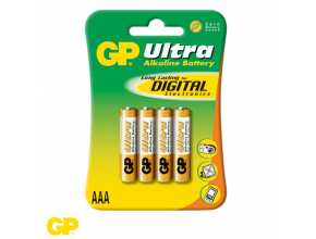 סוללות GP Ultra AAA 4 pack