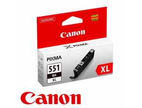 ראש דיו מקורי Canon CLI-551BK