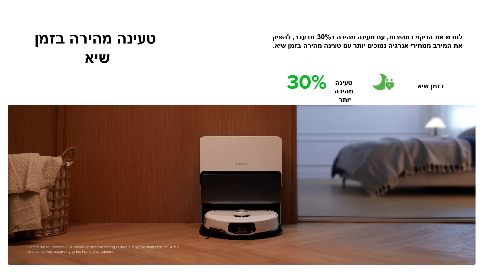 טעינה מהירה בזמן שיא