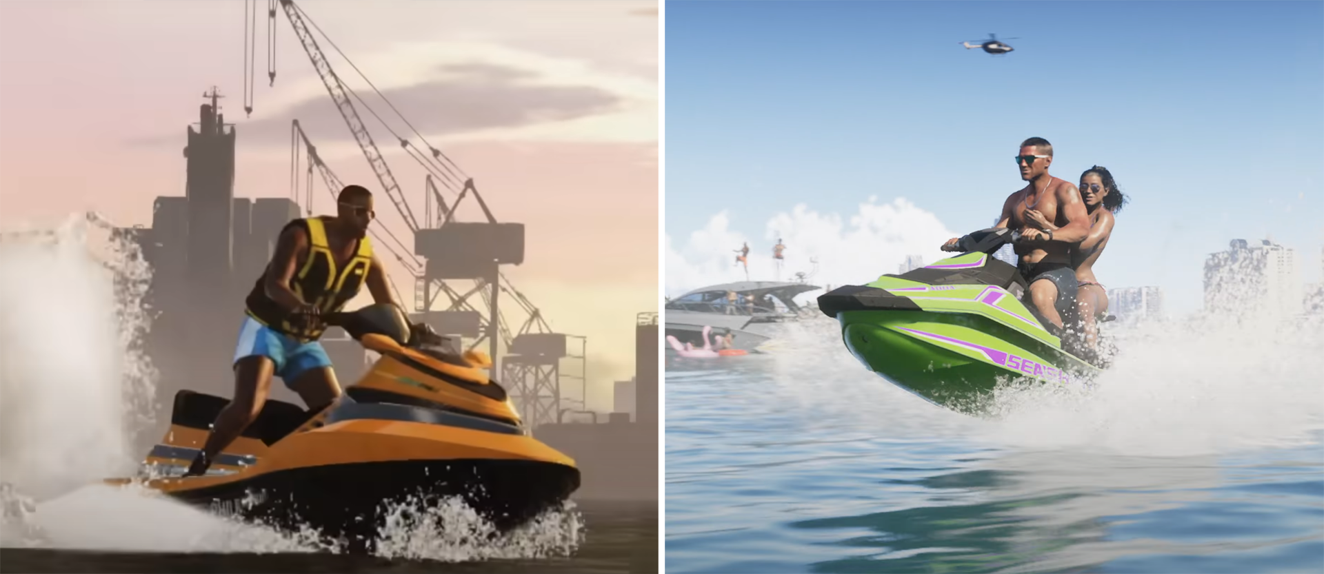 השוואה איכות גרפית