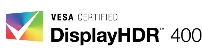 VESA CERTIFIED DisplayHDR™ 400