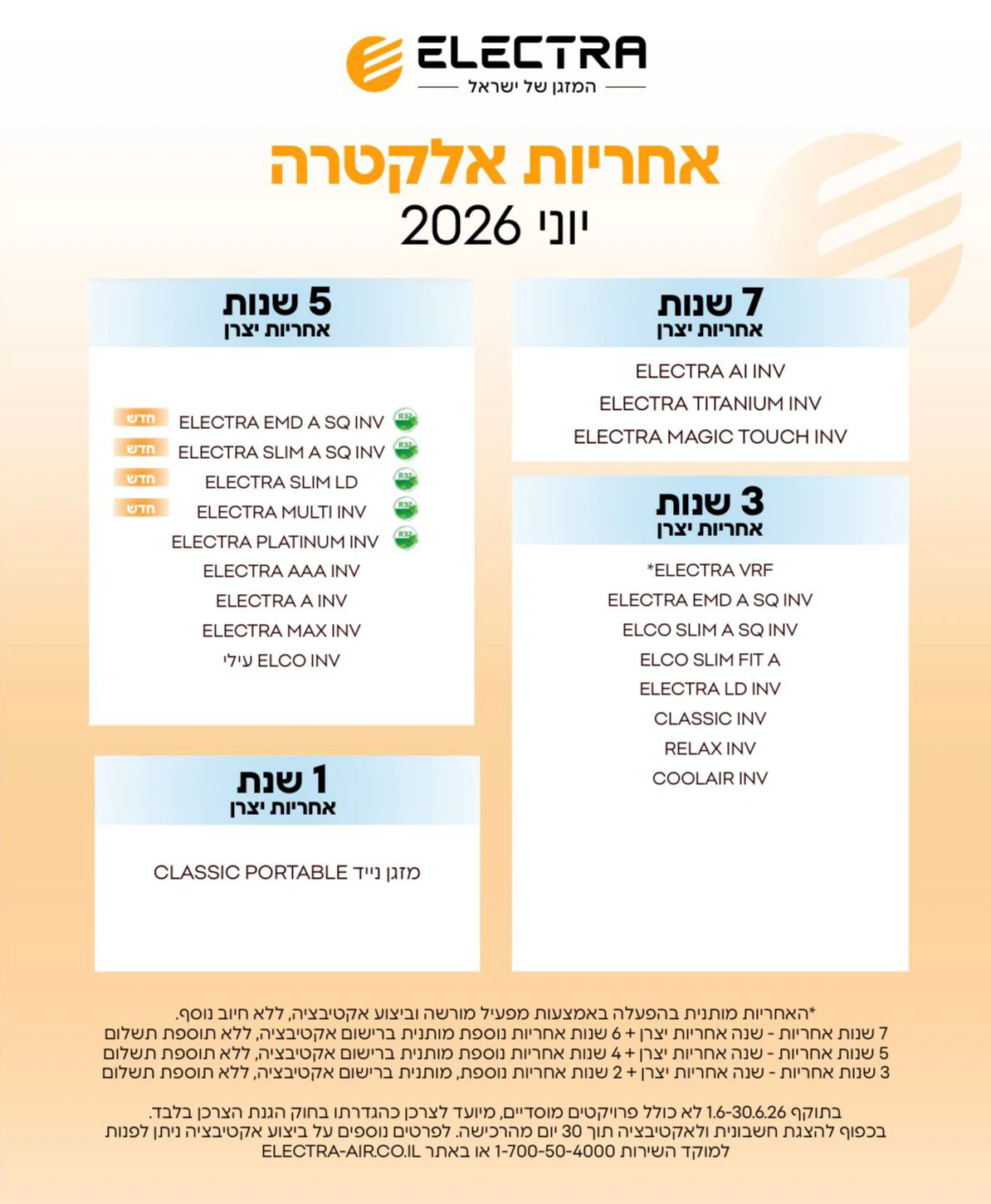 אחריות אלקטרה