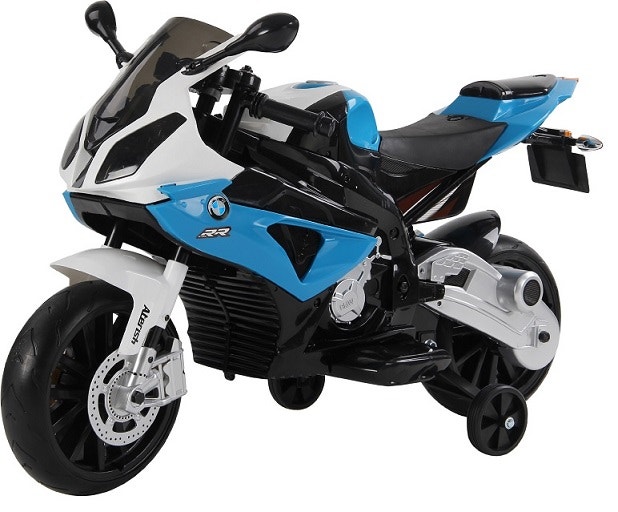 אופנוע ממונע BMW S1000 RR 12V כחול - משלוח חינם