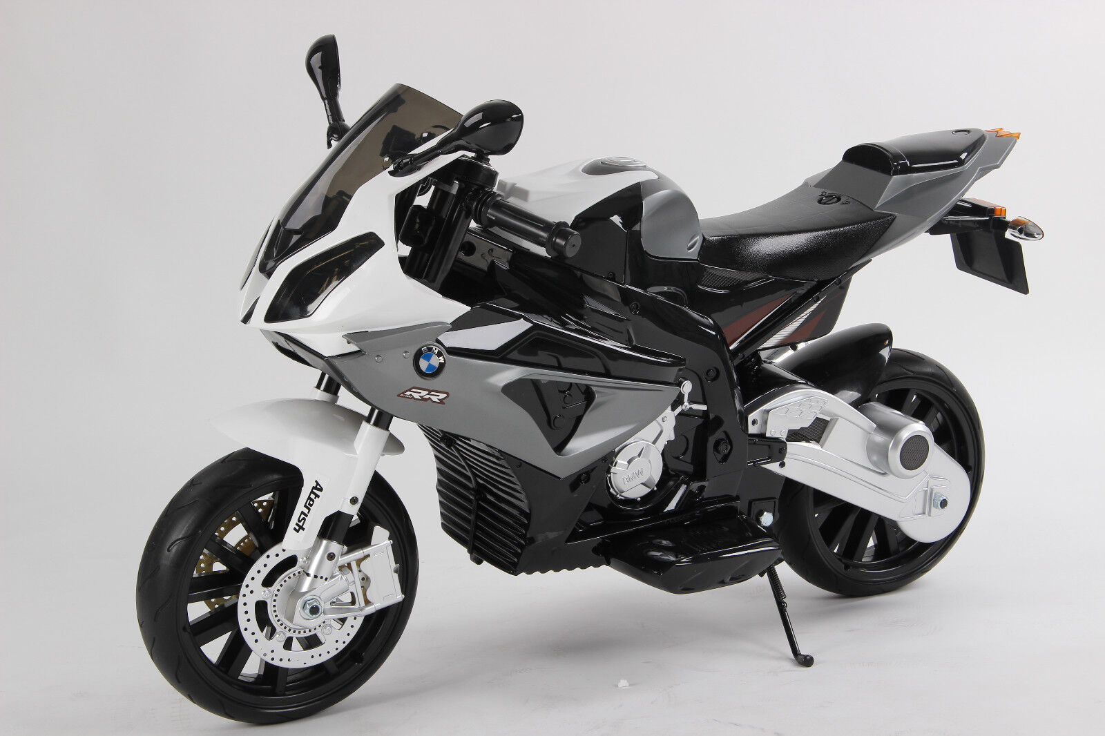 אופנוע ממונע BMW S1000 RR 12V לבן - משלוח חינם