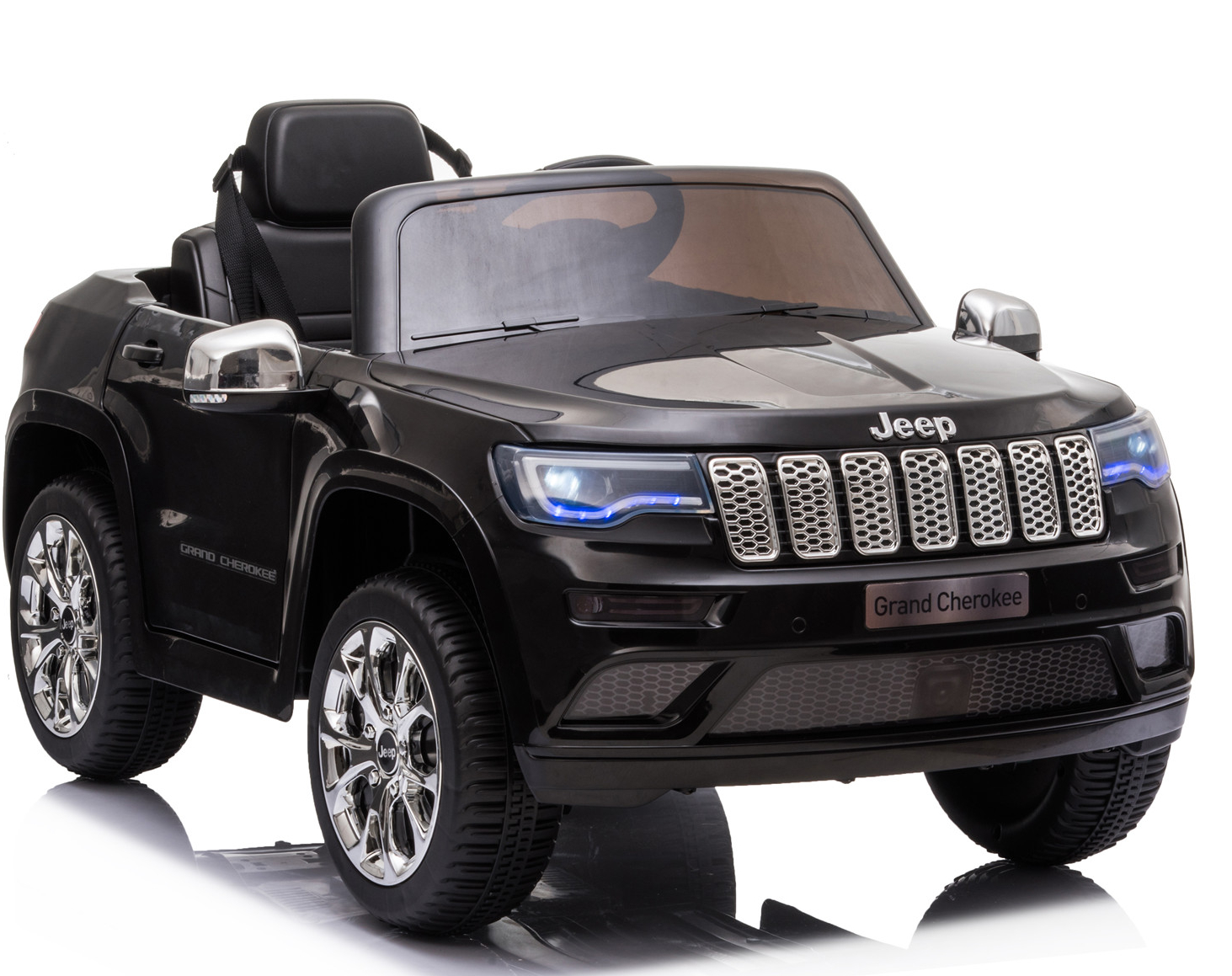 ג'יפ Jeep Grand Cherokee 12V בצבע שחור - משלוח חינם