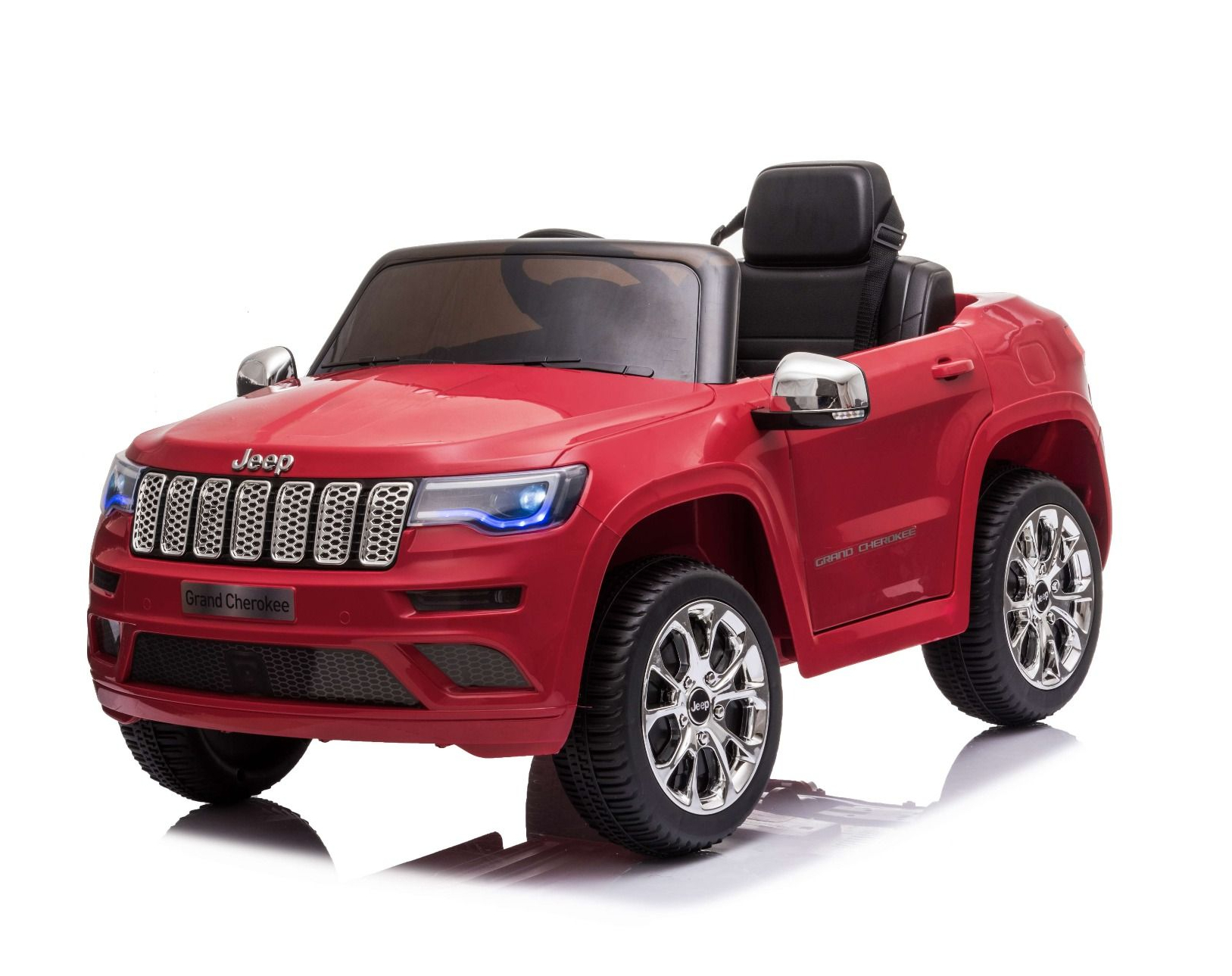 ג'יפ Jeep Grand Cherokee 12V בצבע אדום - משלוח חינם
