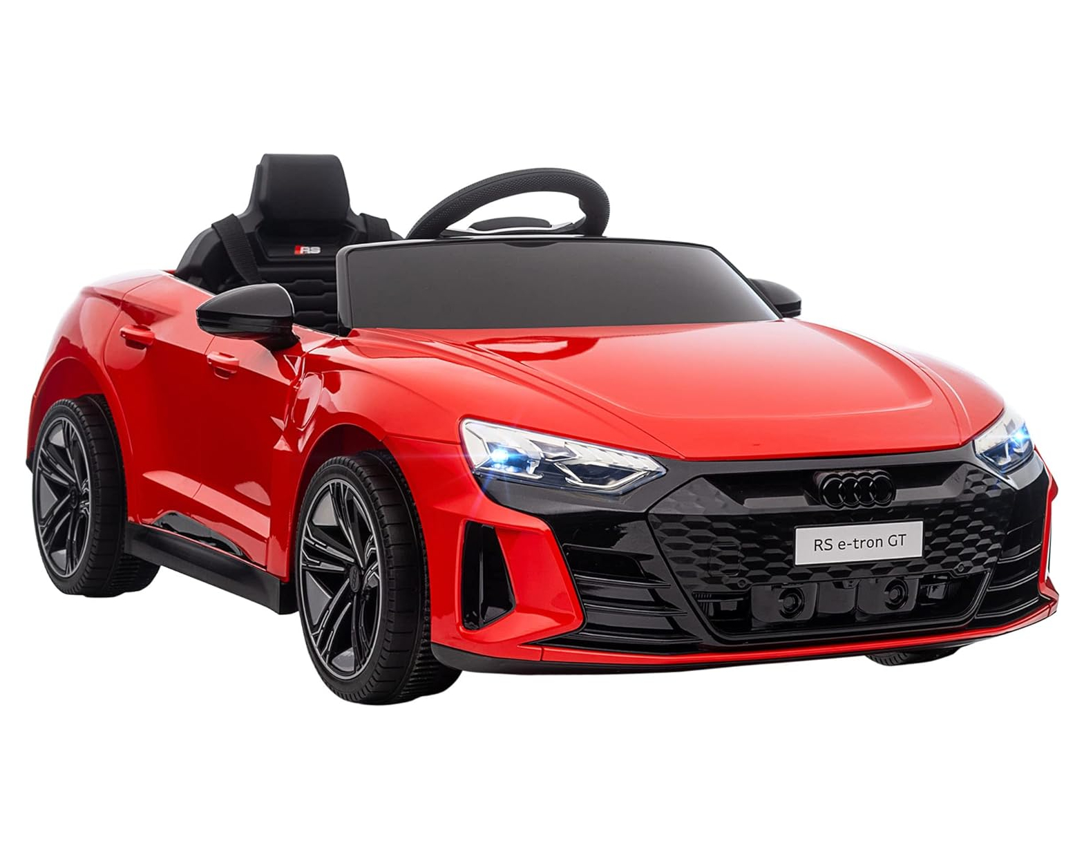 מכונית ממונעת AUDI ספורט E-Tron 24V G בצבע אדום - משלוח חינם