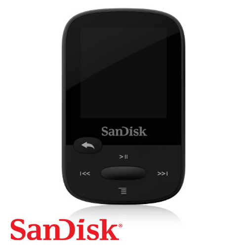 נגן SanDisk Clip Sport 4GB MP3 שחור