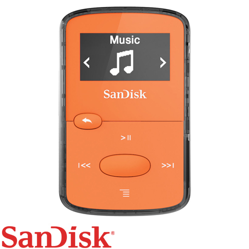נגן SanDisk Clip Jam 8GB MP3 בצבע כתום