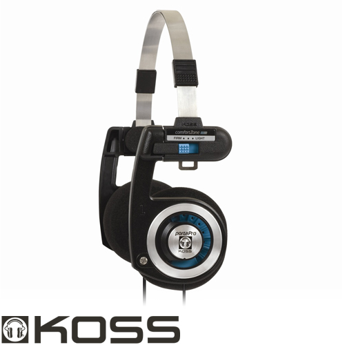 אוזניות Koss Porta Pro בצבע שחור