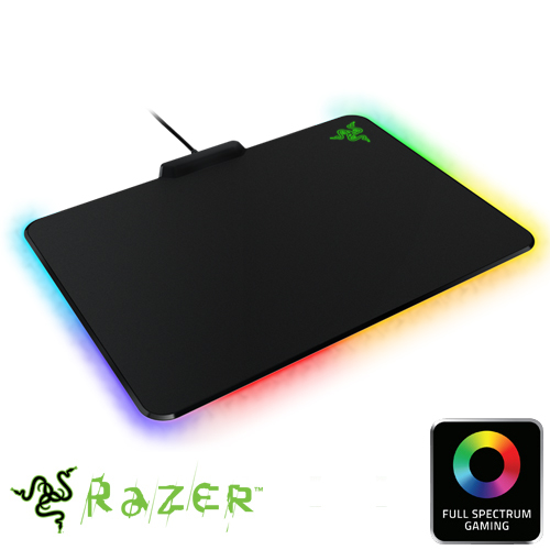 משטח לעכבר Razer Firefly - Hard Gaming כולל תאורת LED ...