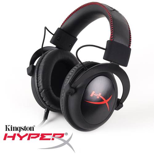אוזניות+מיקרופון HyperX Cloud Core Gaming בצבע שחור