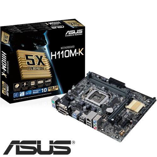 לוח אם Asus H110M-K DDR4 Micro ATX