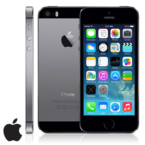 Apple iPhone 5S 16GB  בצבע אפור חלל