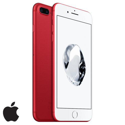 סמארטפון אייפון Apple iPhone 7 Plus 128GB בצבע אדום אחריות היבואן הרשמי