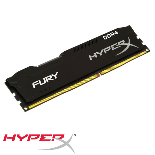 זכרון למחשב  HyperX Fury 4GB DDR4 2400MHz HX424C15FB/4 DIMM
