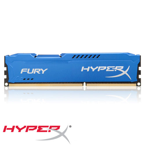 זכרון למחשב Kingston HyperX Fury 4GB DDR3 1600MHz HX316C10F/4 DIMM