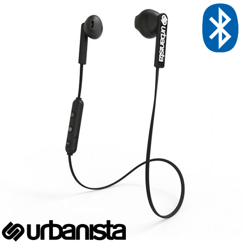 אוזניות Bluetooth + מיקרופון Urbanista Berlin Dark Clown בצבע שחור