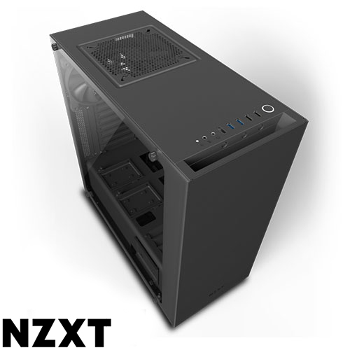 מארז מחשב NZXT S340 Elite בצבע שחור כולל חלון צד