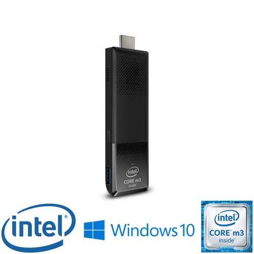 מחשב מיני Intel Compute Stick דגם STK2M3W64CC ומערכת הפעלה Windows 10