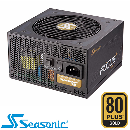 ספק כח אקטיבי Seasonic FOCUS PLUS Gold FX850 80+ Gold Modular 850W
