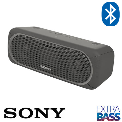 רמקול נייד Sony SRS-XB30 Bluetooth EXTRA BASS בצבע שחור 30W