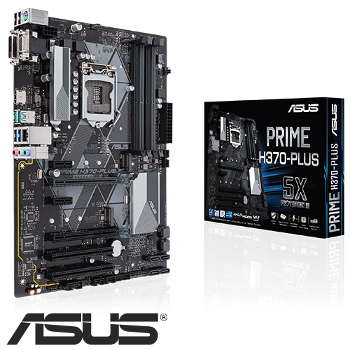 לוח אם Asus Prime H370-Plus ATX