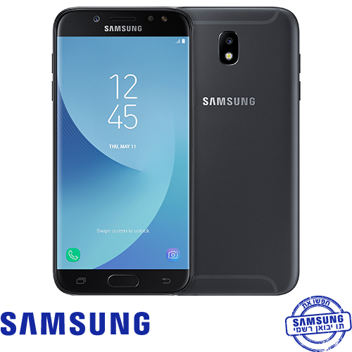 סמארטפון Samsung Galaxy J7 Pro SM-J730F 64GB בצבע שחור אחריות היבואן הרשמי סאני תקשורת