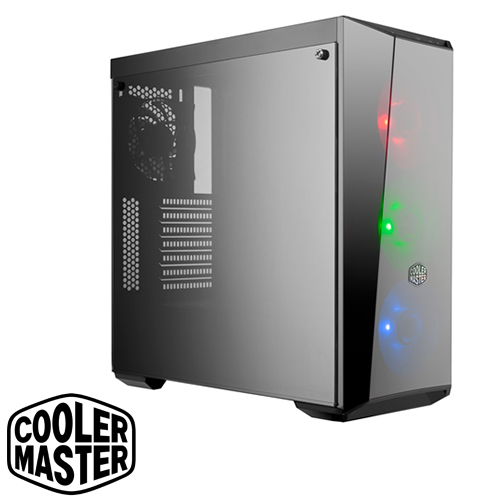 מארז מחשב Cooler Master MasterBox Lite 5 RGB בצבע שחור