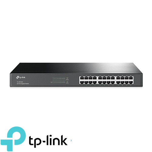 רכזת רשת / ממתג TP-Link TL-SG1024 24-PORT Gigabit Rackmount Switch