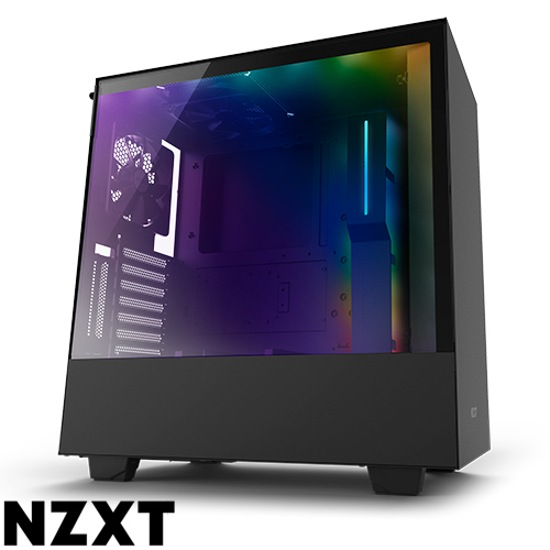 מארז מחשב NZXT H500i בצבע שחור כולל חלון צד
