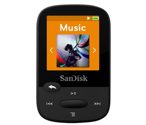 נגן SanDisk Clip Sport 8GB MP3 בצבע שחור