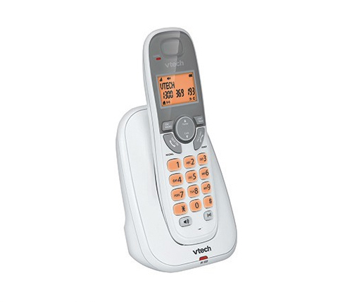 טלפון אלחוטי VTECH SLB-FS6414 בצבע לבן בעברית  / אנגלית