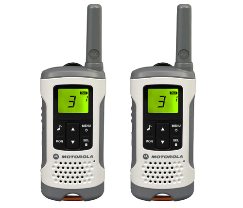 מכשיר יקשר Motorola TLKR T50 בצבע לבן