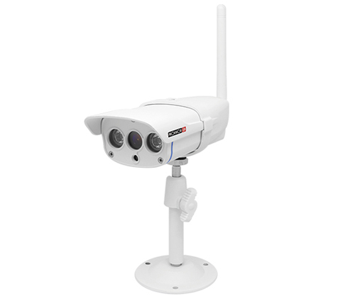 מצלמת אבטחה Provision-ISR Wi-Fi IP 720P חיצונית דגם WP-717 בצבע לבן