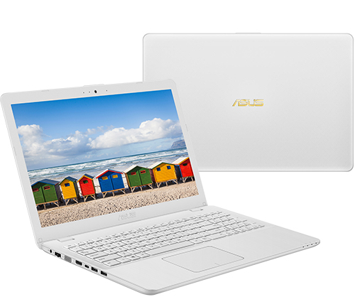 מחשב נייד "15.6 Asus VivoBook X542UF-DM161 i5-8250U בצבע לבן, כונן 256GB SSD, זכרון 8GB ומ.גרפי Nvidia MX130