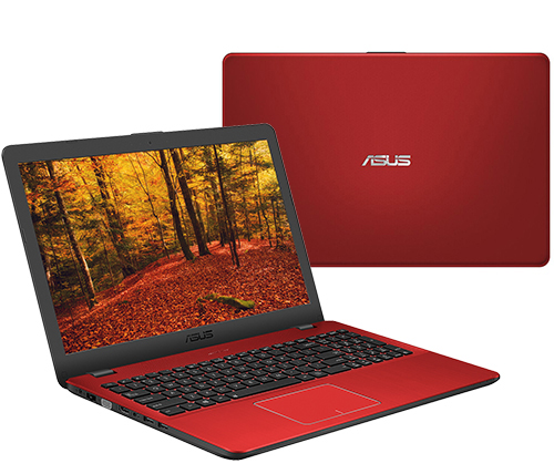מחשב נייד "15.6 Asus VivoBook X542UF-DM160T i5-8250U בצבע אדום, כונן 256GB SSD, זכרון 8GB ומ.גרפי Nvidia MX130