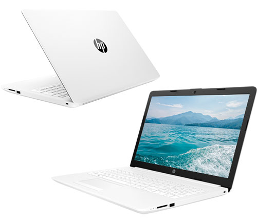 מחשב נייד "15.6 HP Notebook 15-DA0011NJ 4UB66EA i3-7020U בצבע לבן, כונן 256GB SSD, זכרון 8GB ומ.גרפי Intel 620