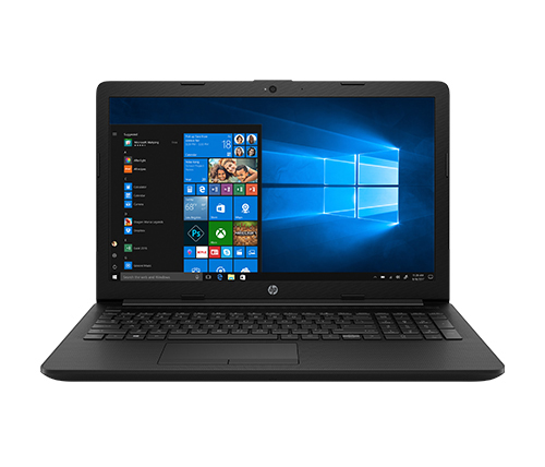 מחשב נייד "15.6 HP Notebook 15-DA0010NJ 4UB65EA i3-7020U בצבע שחור, כונן 256GB SSD, זכרון 8GB ומ.גרפי Intel 620