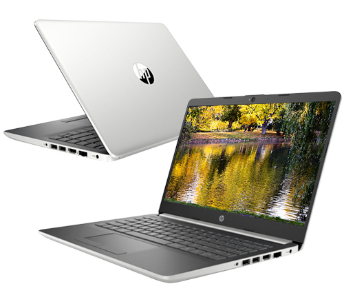 מחשב נייד "14 HP Notebook 14-CF0002NJ 4PQ49EA i5-8250U בצבע כסוף, כונן 256GB SSD, זכרון 8GB ומ.גרפי AMD 530