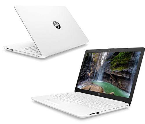 מחשב נייד "15.6 HP Notebook 15-DA0005NJ 4AX09EA i7-8550U בצבע לבן, כונן 256GB SSD, זכרון 8GB ומ.גרפי Intel 620