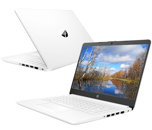 מחשב נייד "14 HP Notebook 14-CF0003NJ 4PK92EA i5-8250U בצבע לבן, כונן 256GB SSD, זכרון 8GB ומ.גרפי AMD 530