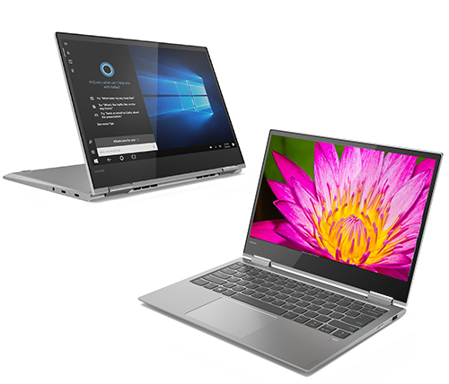 מחשב נייד "13.3 Lenovo Yoga 730-13 81CT003EIV i5-8250U בצבע כסוף, כונן 512GB SSD, זכרון 8GB ומ.גרפי Intel 620