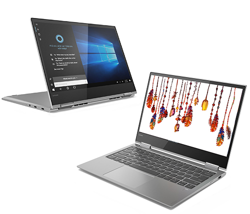 מחשב נייד "13.3 Lenovo Yoga 730-13 81CT0032IV -8550U בצבע כסוף, כונן 256GB SSD, זכרון 8GB ומ.גרפי Intel 620